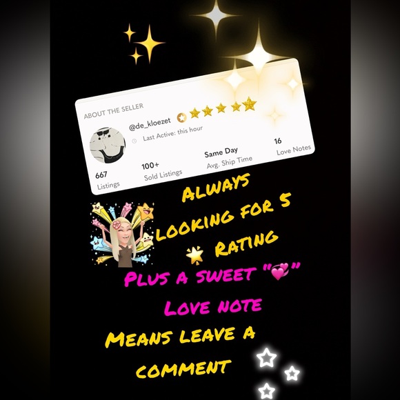 HELP!! Make our DAY by leaving us a comment ON HOW we DID After YOUR purchase! - Picture 2 of 13